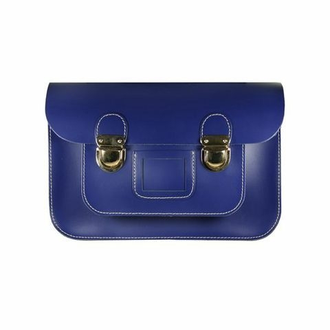 Mini satchel azul klein